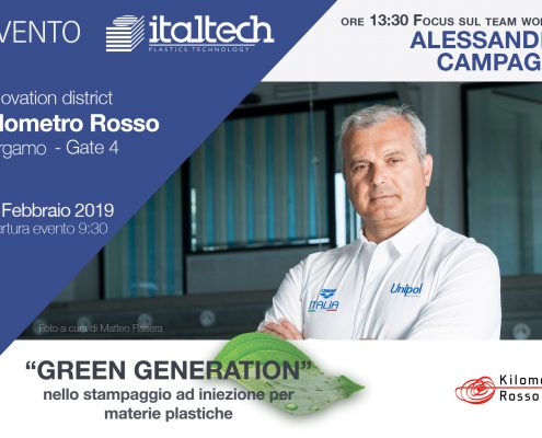 Alessandro Campagna all'evento Green Generation